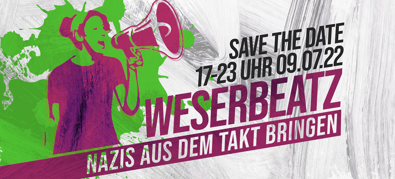 Save The Date - Weserbeatz Festival am 09.07.2022 um 17 Uhr auf der Festwiese
